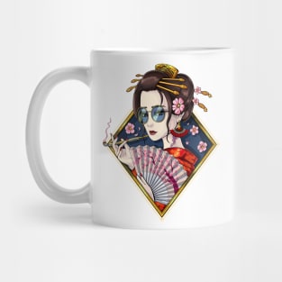 Japanese Geisha Mug